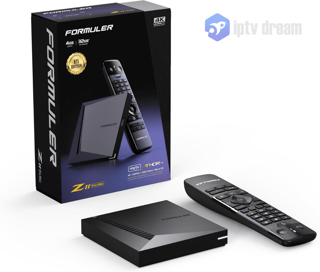 Formuler Z11 Pro Max Android TV box with 4GB RAM and 32GB storage - The ultimate guide to setup IPTV on Formuler Z11 with MYTVONLINE 3 app