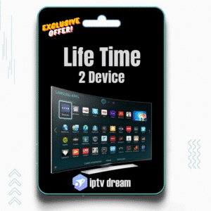 Life-Time-2-Devices IPTV Plan Card