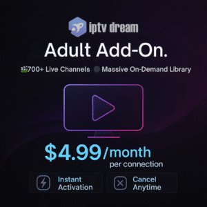 Product Image - Adult Channels Add-On Subscription — Per Month, Per Connection