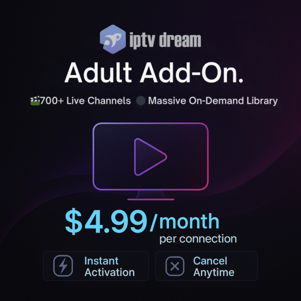 Product Image - Adult Channels Add-On Subscription — Per Month, Per Connection